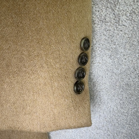 Joseph & Feiss Int Blazer Mens Size 44 S Tan 100% Camel Hair Sportcoat Jacket - Picture 6 of 9